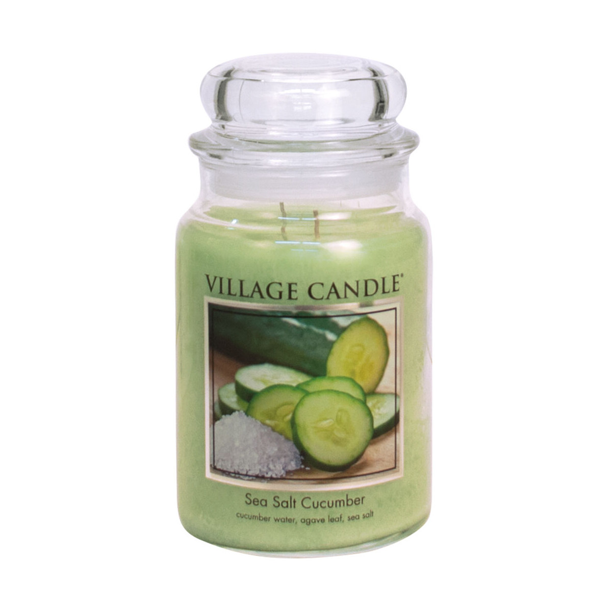 Village Candle® Sea Salt Cucumber 2DochtKerze 602g, 29,90