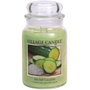 Village Candle® Sea Salt Cucumber 2-Docht-Kerze 602g