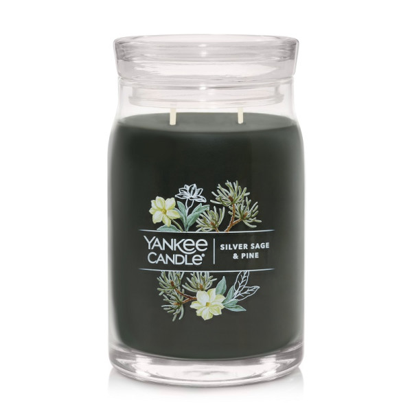 Yankee Candle® Silver Sage & Pine Signature Glas 567g