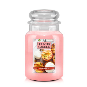 Country Candle™ Sweet Peach 2-Docht-Kerze 652g