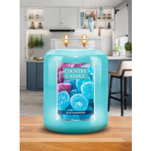Country Candle™ Blue Raspberry 2-Docht-Kerze 652g