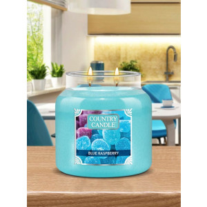 Country Candle™ Blue Raspberry 2-Docht-Kerze 453g