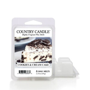 Country Candle™ Cookies & Cream Cake Wachsmelt 64g