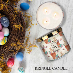 Kringle Candle&reg; Chocolate Bunnies 3-Docht-Kerze 396g