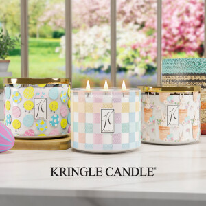 Kringle Candle® Chocolate Bunnies 3-Docht-Kerze 396g