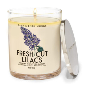 Bath & Body Works® Fresh Cut Lilacs 1-Docht-Kerze...