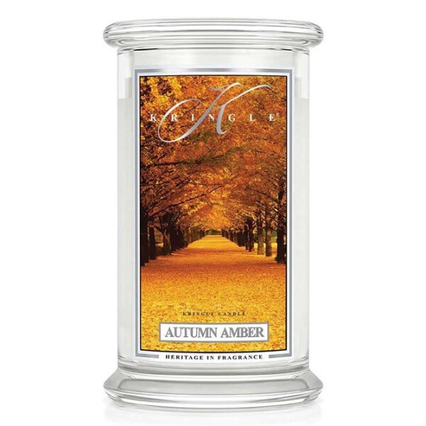 Autumn Amber 2-Docht-Kerze 623g