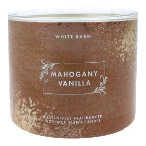 Mahogany Vanilla 3-Docht-Kerze 411g