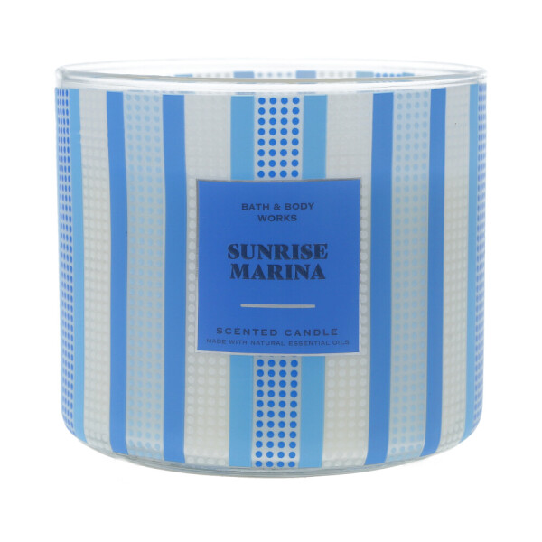 Sunrise Marina 3-Docht-Kerze 411g