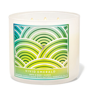 Bath & Body Works® Vivid Emerald 3-Docht-Kerze 411g