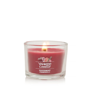 Yankee Candle® Peppermint Pinwheels Mini Glas 37g