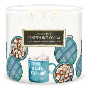 Goose Creek Candle® Canteen Hot Cocoa 3-Docht-Kerze 411g