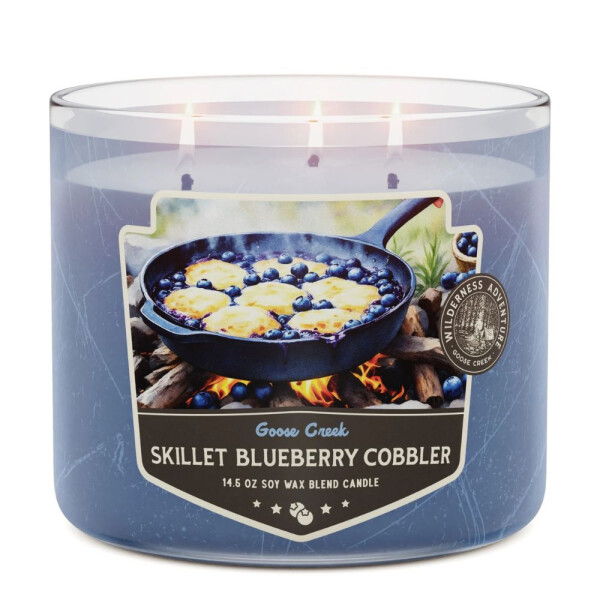 Skillet Blueberry Cobbler 3-Docht-Kerze 411g