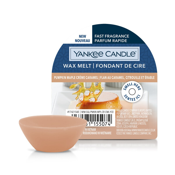 Yankee Candle® Pumpkin Maple Crème Caramel Wachsmelt 22g