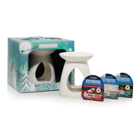 Bright Lights Geschenkset 1 x Duftlampe und 3 x Wachsmelts