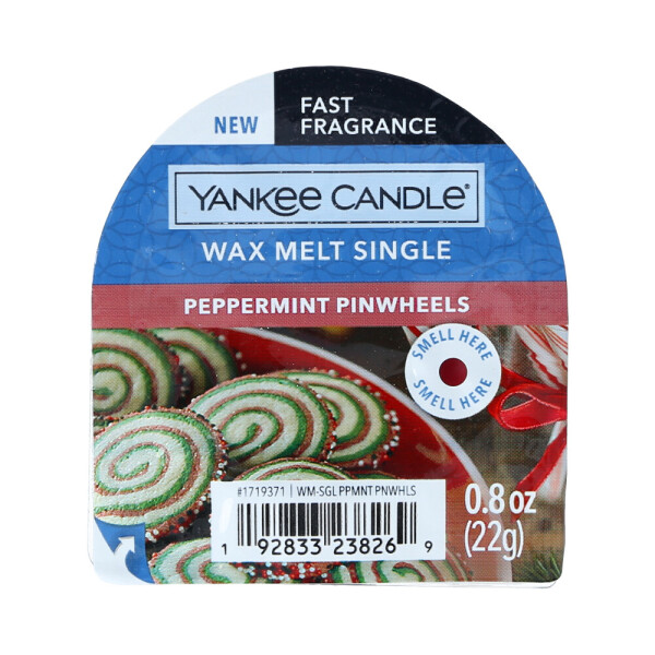 Peppermint Pinwheels Wachsmelt 22g