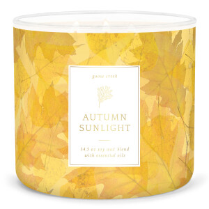 Goose Creek Candle® Autumn Sunlight 3-Docht-Kerze 411g