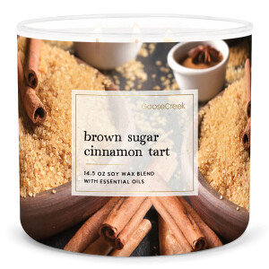 Goose Creek Candle® Brown Sugar Cinnamon Tart 3-Docht-Kerze 411g