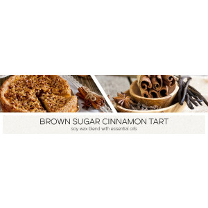 Goose Creek Candle® Brown Sugar Cinnamon Tart 3-Docht-Kerze 411g