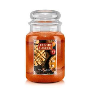 Country Candle™ Apple Pumpkin Pie 2-Docht-Kerze 652g