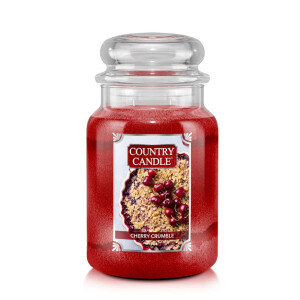Country Candle™ Cherry Crumble 2-Docht-Kerze 652g