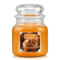 Country Candle™ Pumpkin Banana Muffin 2-Docht-Kerze 453g