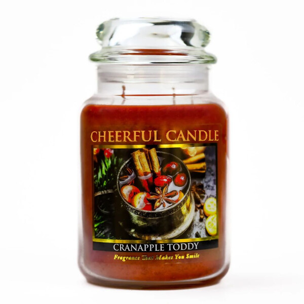 Cranapple Toddy 2-Docht-Kerze 680g
