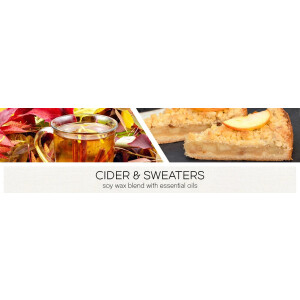Goose Creek Candle® Cider & Sweaters Wachsmelt 59g