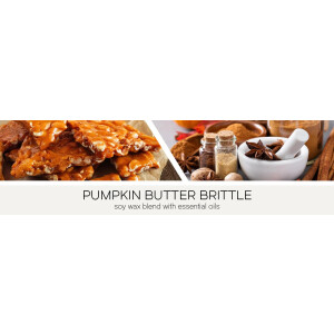 Goose Creek Candle® Pumpkin Butter Brittle 3-Docht-Kerze 411g