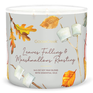 Goose Creek Candle® Leaves Falling & Marshmallows Roasting 3-Docht-Kerze 411g