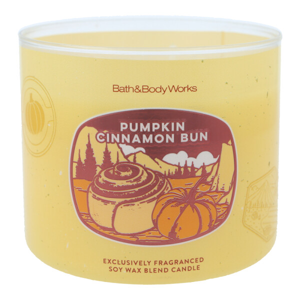 Pumpkin Cinnamon Bun 3-Docht-Kerze 411g