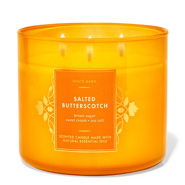 Bath & Body Works® Salted Butterscotch 3-Docht-Kerze 411g