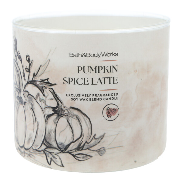 Pumpkin Spice Latte 3-Docht-Kerze 411g