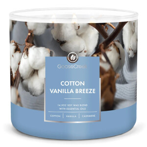 Goose Creek Candle® Cotton Vanilla Breeze...