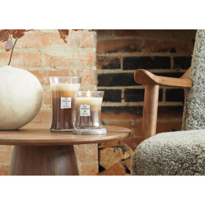WoodWick® Cafe Sweets Trilogy Kerzenglas Mittel 275g...