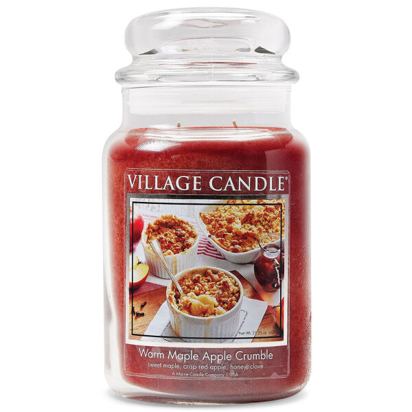 Warm Maple Apple Crumble 2-Docht-Kerze 602g