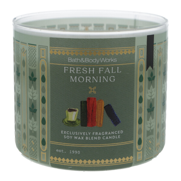 Fresh Fall Morning 3-Docht-Kerze 411g