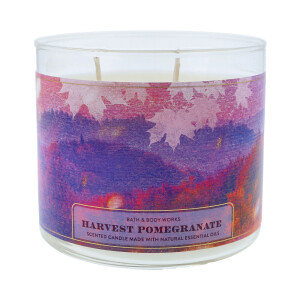 Harvest Pomegranate 3-Docht-Kerze 411g