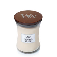 Vanilla Bean Kerzenglas Klein 85g mit Knisterdocht