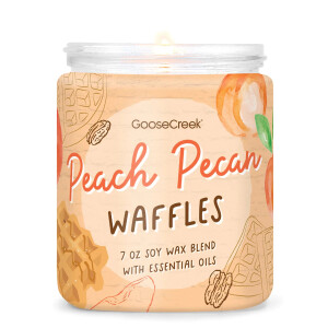 Goose Creek Candle® Peach Pecan Waffles 1-Docht-Kerze 198g