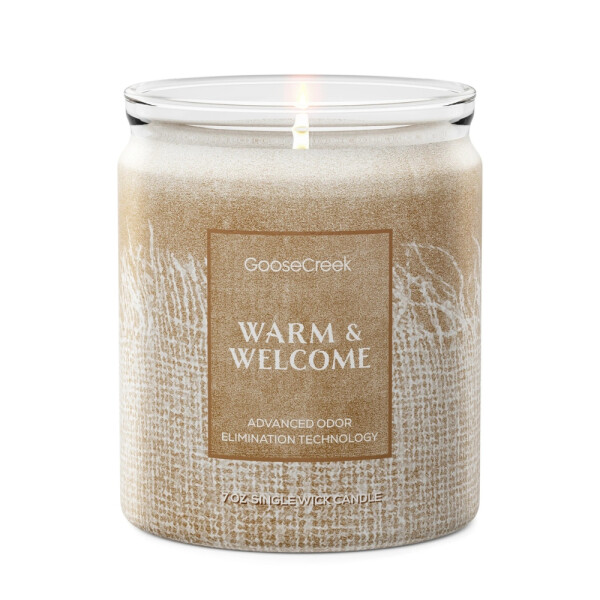 Warm & Welcome 1-Docht-Kerze 198g