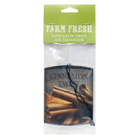 Cheerful Candle Car Air Freshener Cinnamon Twist