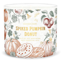 Spiked Pumpkin Donut 3-Docht-Kerze 411g