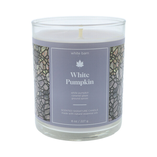 White Pumpkin 1-Docht-Kerze 227g