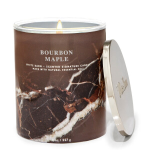 Bath & Body Works® Bourbon Maple 1-Docht-Kerze 227g