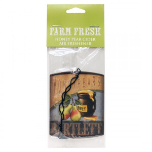 Cheerful Candle Car Air Freshener Honey Pear Cider