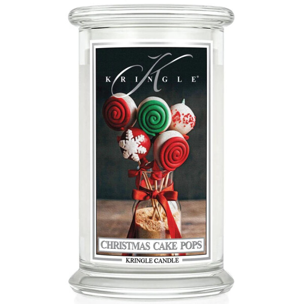 Christmas Cake Pops 2-Docht-Kerze 623g