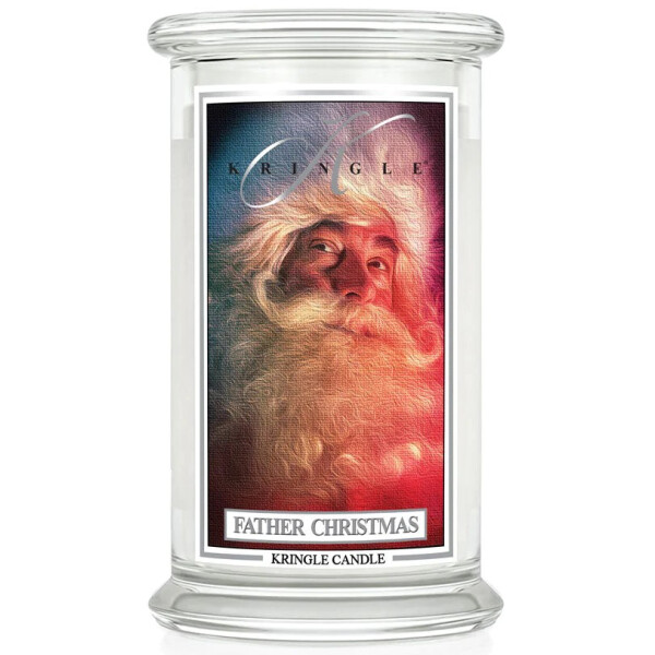 Father Christmas 2-Docht-Kerze 623g