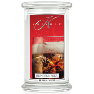 Reindeer Beer 2-Docht-Kerze 623g