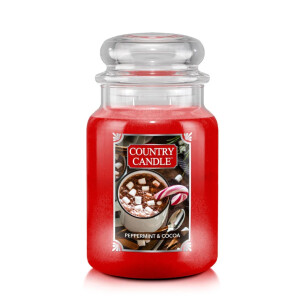 Peppermint & Cocoa 2-Docht-Kerze 652g